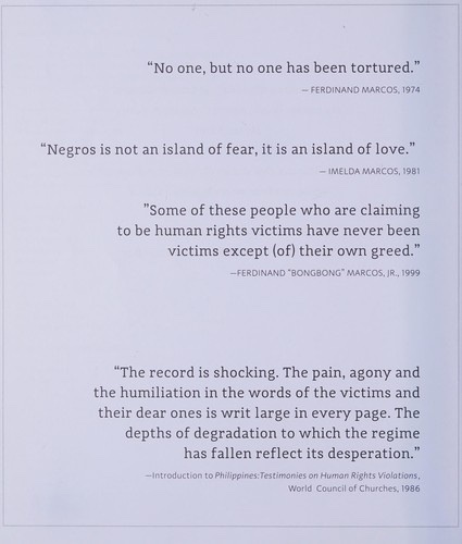 Cover of Marcos Martial Law: Never Again