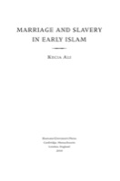 Cover of Marriage and slavery in early Islam