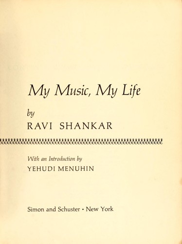 Cover of My Music, My Life