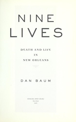 Cover of Nine Lives