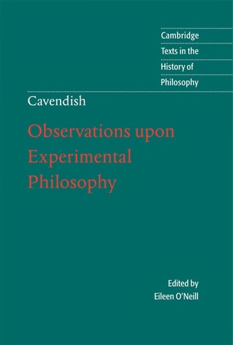 Cover of Observations upon Experimental Philosophy