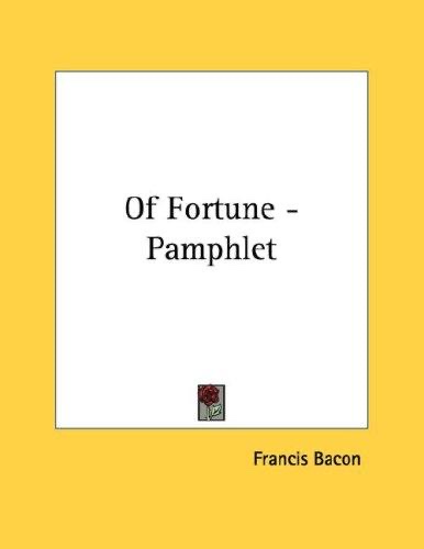 Cover of Of Fortune