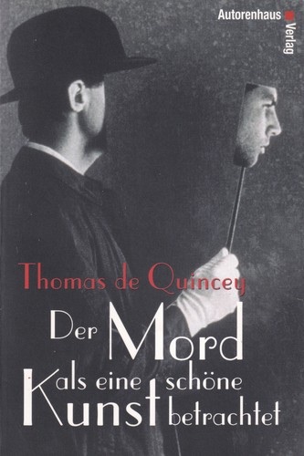 Cover of On Murder Considered as One of the Fine Arts