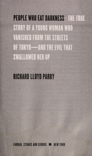 Cover of People Who Eat Darkness