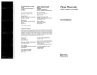 Cover of Pirate Modernity