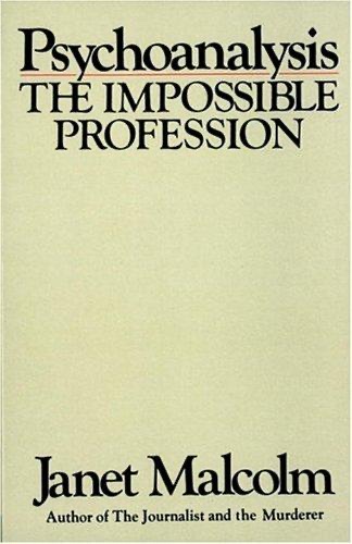 Cover of Psychoanalysis: The Impossible Profession