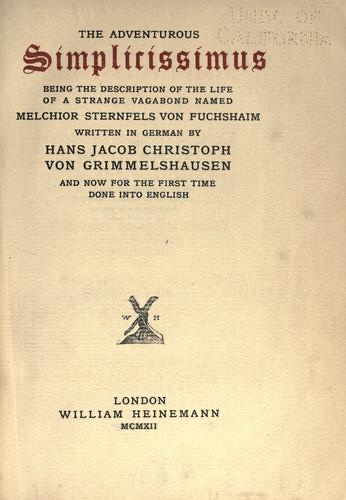 Cover of Simplicissimus