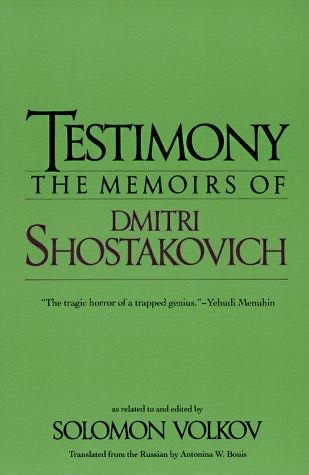Cover of Testimony