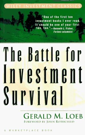 Cover of The Battle for Investment Survival