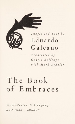 Cover of The Book of Embraces