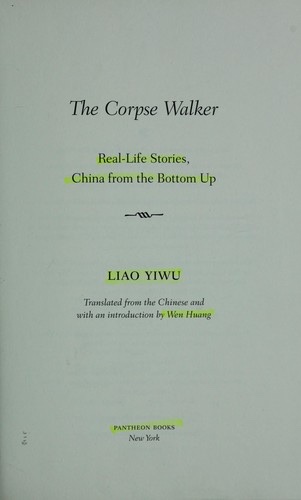 Cover of The Corpse Walker
