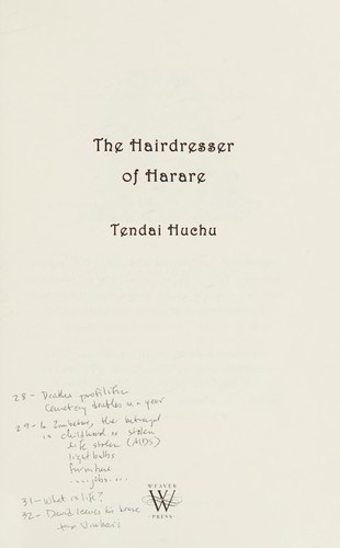 Cover of The Hairdresser of Harare