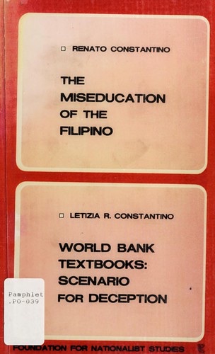 Cover of The Miseducation of the Filipino