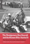 Cover of The Montgomery bus boycott and the women who started it