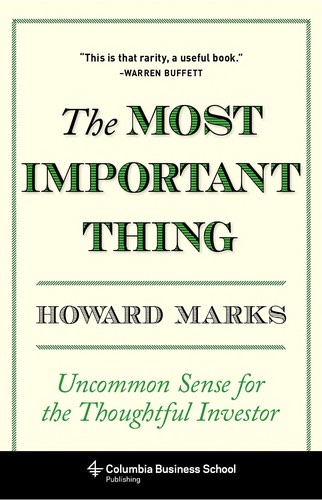 Cover of The Most Important Thing