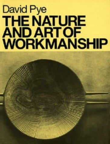 Cover of The Nature and Art of Workmanship