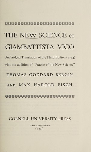 Cover of The New Science