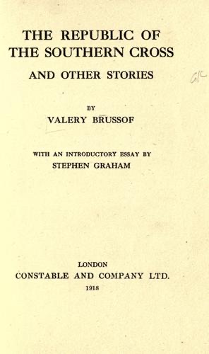 Cover of The Republic of the Southern Cross