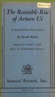 Cover of The Resistible Rise of Arturo Ui