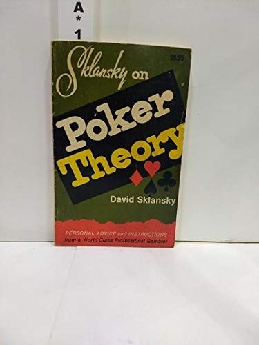 Cover of The Theory of Poker