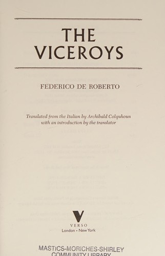 Cover of The Viceroys