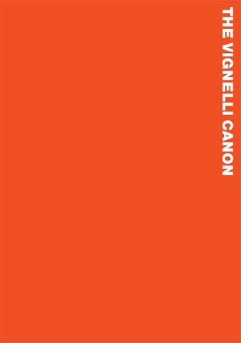 Cover of The Vignelli Canon