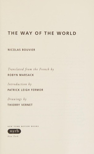 Cover of The Way of the World