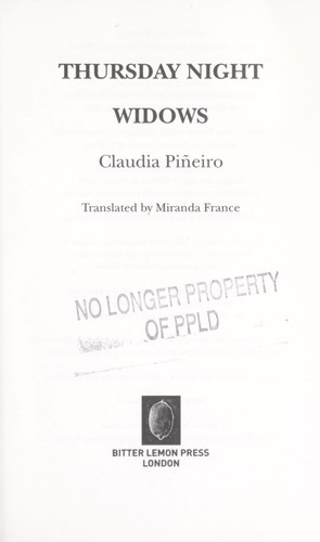 Cover of Thursday Night Widows