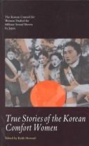 Cover of True Stories of the Korean Comfort Women