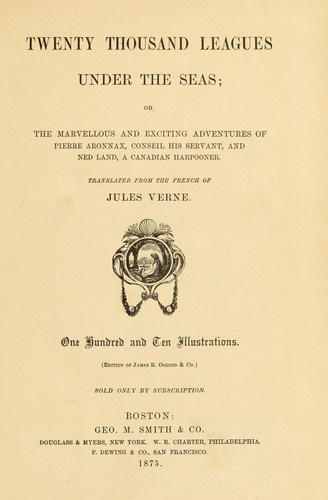 Cover of Twenty Thousand Leagues Under the Seas
