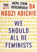 Cover of We Should All Be Feminists