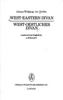Cover of West-östlicher Divan