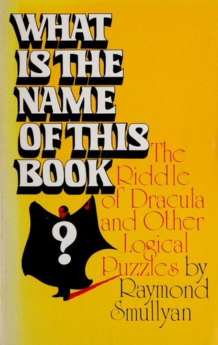 Cover of What Is the Name of This Book?